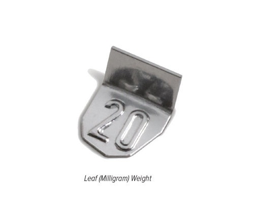 Represent Single Calibration Weight Leaf Milligram 20Mg