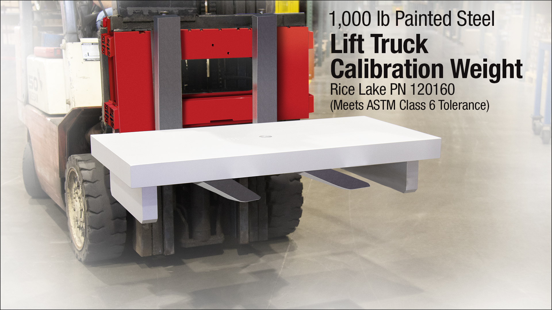 WEB 1000Lb Forklift Test Weight