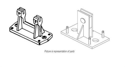 Howe Repair Parts For Durasteel And Cast Straight Lever Fulcrum Stands