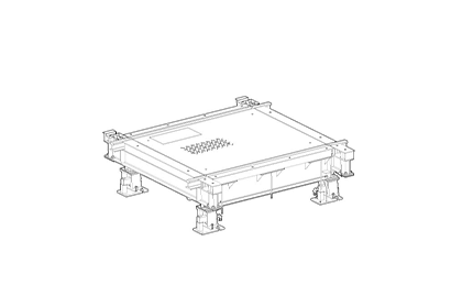 RoughDeck CS Rail Car Under Beam Mount Coil Scale