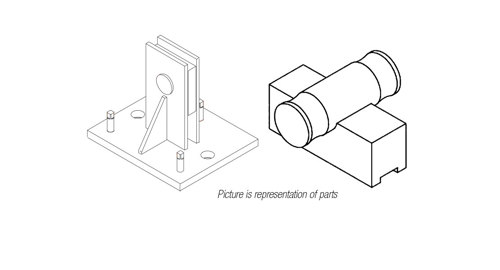 Fairbanks Repair Parts Motor Truck Scales, Holman Type Steel Pipe Lever with Steel Suspension