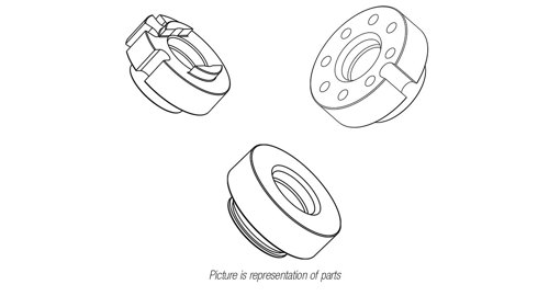 Rice Lake Repair Parts for Load Cell Cups