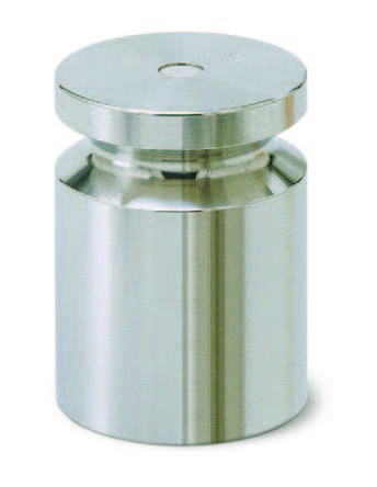 Single Calibration Weight Stainless Steel Cylindrical Style