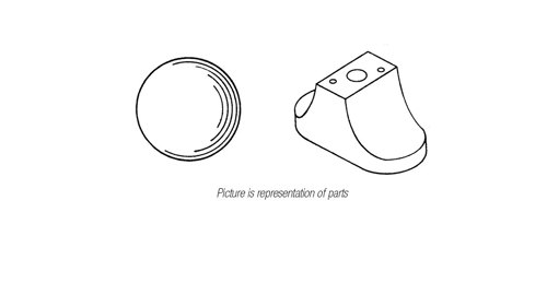 Thurman Repair Parts for Miscellaneous Diameter Balls, Plates & Stands