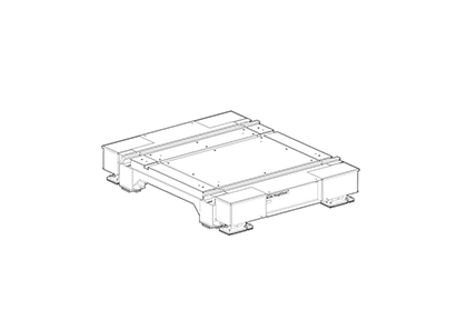 RoughDeck CS Rail Car Top Access Coil Floor Scale